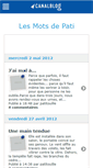 Mobile Screenshot of patitouille.canalblog.com