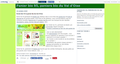 Desktop Screenshot of panierbio95.canalblog.com