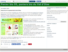 Tablet Screenshot of panierbio95.canalblog.com
