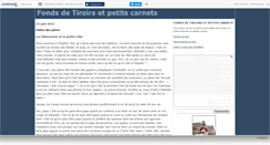 Desktop Screenshot of letiroir.canalblog.com