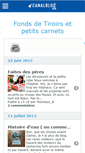 Mobile Screenshot of letiroir.canalblog.com