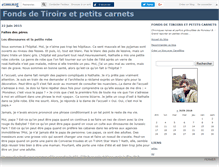 Tablet Screenshot of letiroir.canalblog.com