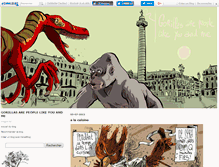 Tablet Screenshot of gorillas.canalblog.com