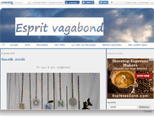 Tablet Screenshot of espritvagabond.canalblog.com