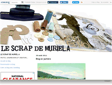Tablet Screenshot of muriela.canalblog.com