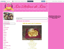 Tablet Screenshot of lesdelicesdelou.canalblog.com