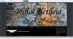 Desktop Screenshot of philoaletheia.canalblog.com