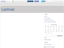 Tablet Screenshot of larimar.canalblog.com