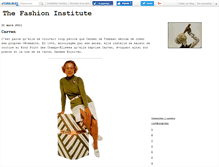 Tablet Screenshot of fashioninstitute.canalblog.com