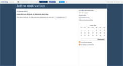 Desktop Screenshot of lettremotivation.canalblog.com