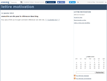 Tablet Screenshot of lettremotivation.canalblog.com