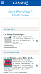 Mobile Screenshot of juliemamouchka.canalblog.com
