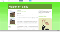 Desktop Screenshot of maisonenpaille.canalblog.com