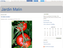 Tablet Screenshot of jardinmalin.canalblog.com