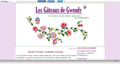 Desktop Screenshot of gwendygateaux.canalblog.com