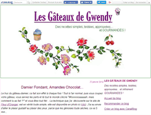 Tablet Screenshot of gwendygateaux.canalblog.com