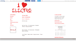 Desktop Screenshot of iloveelectro.canalblog.com
