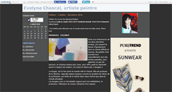 Desktop Screenshot of evelynechascal.canalblog.com