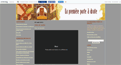Desktop Screenshot of lapremiereporte.canalblog.com