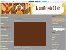Tablet Screenshot of lapremiereporte.canalblog.com