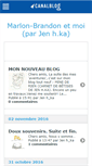 Mobile Screenshot of marlonbrandon.canalblog.com
