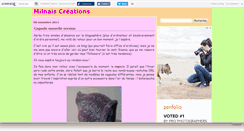 Desktop Screenshot of milnaiscreations.canalblog.com