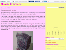 Tablet Screenshot of milnaiscreations.canalblog.com