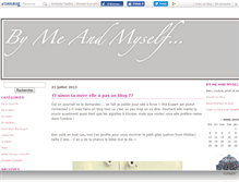 Tablet Screenshot of bymeandmyself.canalblog.com