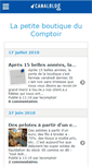 Mobile Screenshot of lecomptoir.canalblog.com