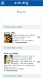 Mobile Screenshot of maclai1.canalblog.com