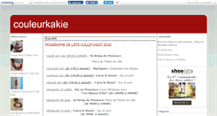 Desktop Screenshot of couleurkakie.canalblog.com