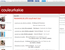 Tablet Screenshot of couleurkakie.canalblog.com