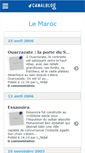 Mobile Screenshot of maghrib.canalblog.com