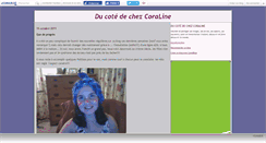 Desktop Screenshot of chezcoraline.canalblog.com