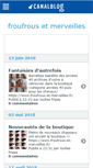 Mobile Screenshot of froufroutresors.canalblog.com