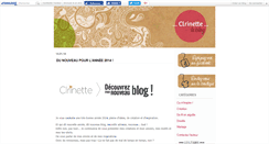 Desktop Screenshot of clrinette.canalblog.com