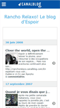 Mobile Screenshot of espoirdurancho.canalblog.com