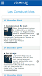 Mobile Screenshot of lescombustibles.canalblog.com