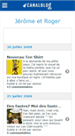 Mobile Screenshot of jeromeetroger.canalblog.com