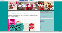 Desktop Screenshot of creadefscrap.canalblog.com