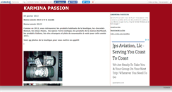 Desktop Screenshot of karminapassion.canalblog.com