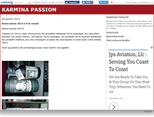 Tablet Screenshot of karminapassion.canalblog.com