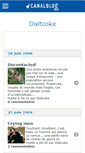 Mobile Screenshot of dietcoke.canalblog.com