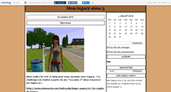 Desktop Screenshot of legacysims3lega.canalblog.com
