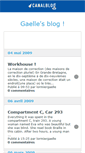 Mobile Screenshot of lormiergaelle.canalblog.com
