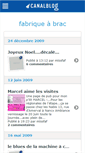 Mobile Screenshot of fabricabrac.canalblog.com