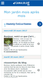 Mobile Screenshot of jardinsophinette.canalblog.com
