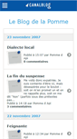Mobile Screenshot of lapommedapi.canalblog.com