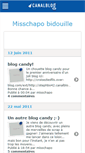 Mobile Screenshot of misschapobidouil.canalblog.com