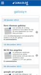 Mobile Screenshot of galoisy.canalblog.com